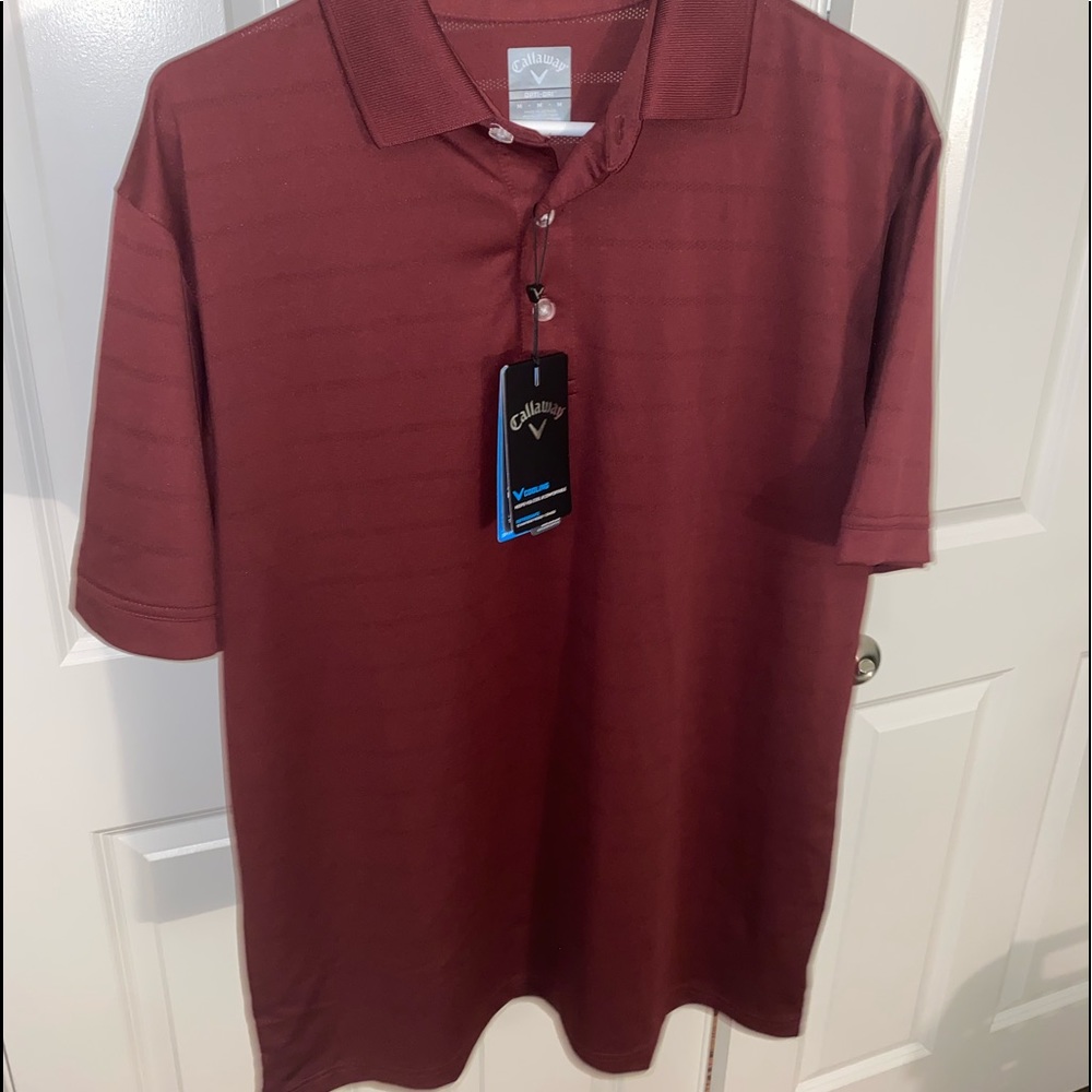 Mens Callaway medium Collard Shirt